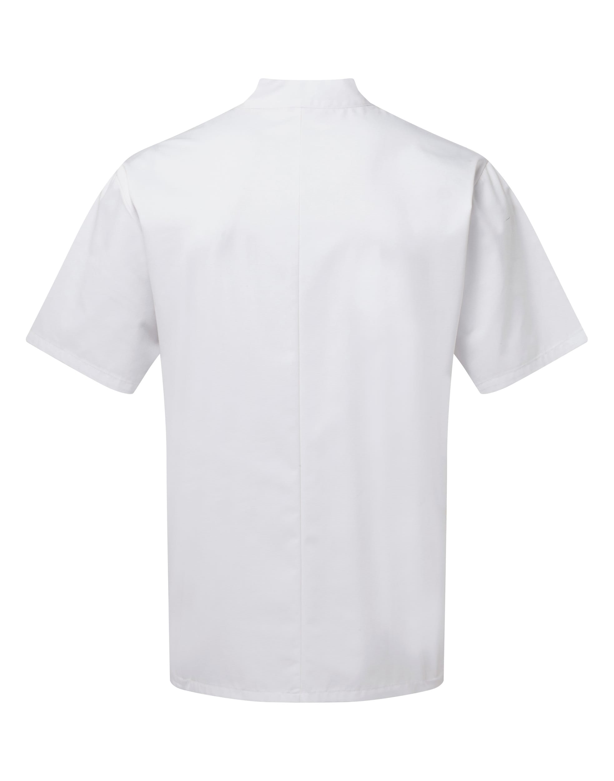 Veste cuisine manches courtes – coloris blanc